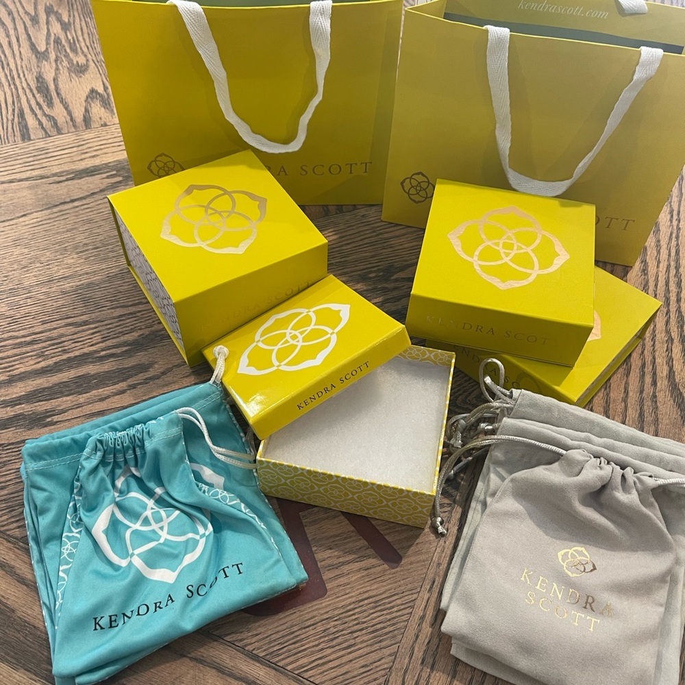 EUC ✨ KENDRA SCOTT BOX, BAG & DUSTBAG BUNDLE
